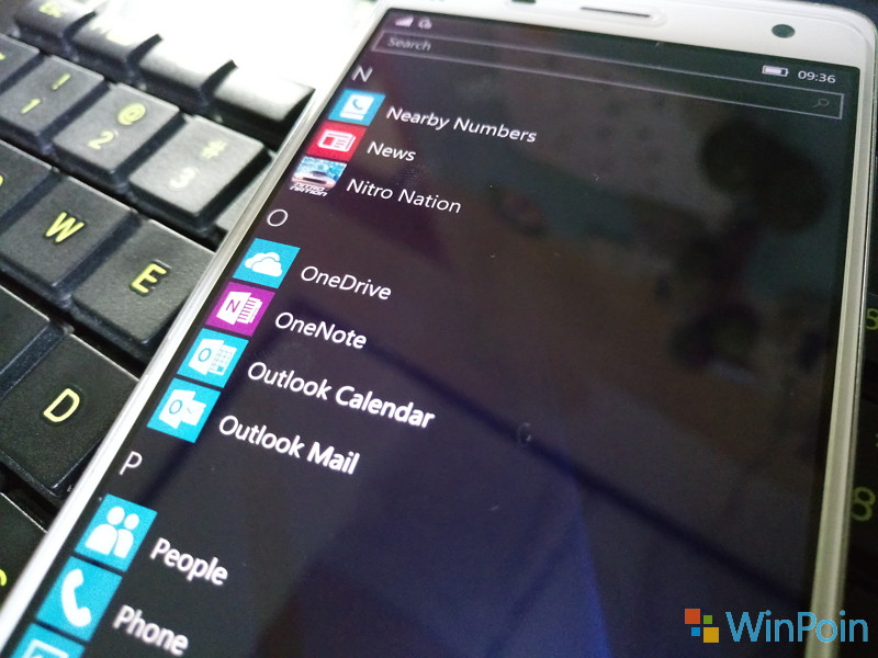 Cara Mengirim File (Foto, Video, Dokumen dan lain-lain) dari OneDrive (Windows 10 Mobile)