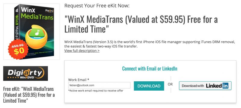 Dapatkan Lisensi Software WinX MediaTrans Senilai $59.95 -- Gratis!