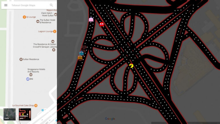 Cuma Hari Ini, Google Maps Bisa Buat Main Pac-Man