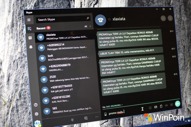 Cara Mengirim SMS Lewat PC / Laptop Windows