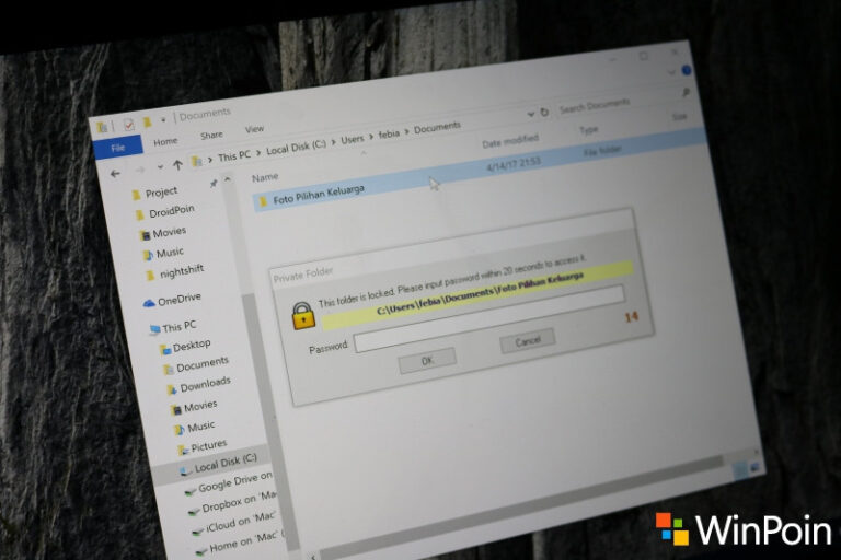 Cara Mengunci Folder di Laptop / Komputer