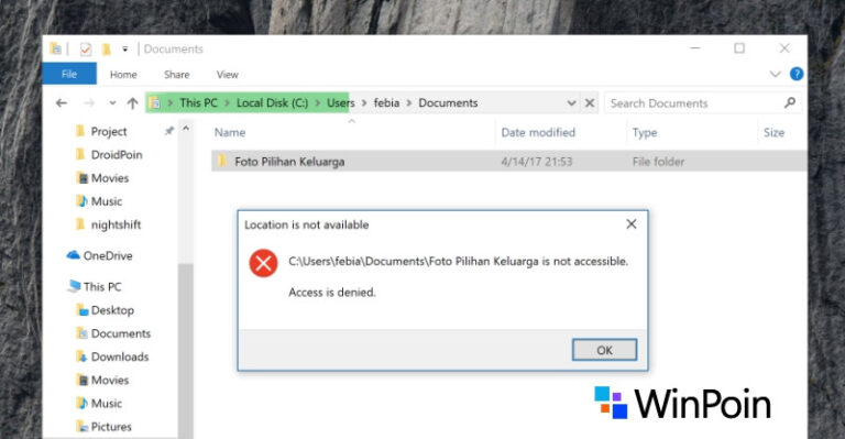 Cara Mengunci Folder di Laptop / Komputer | WinPoin