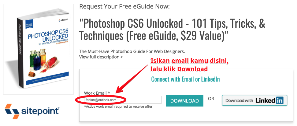 Download Panduan Photoshop, Fotografi, Web Desain, dsb (Gratis Terbatas!)