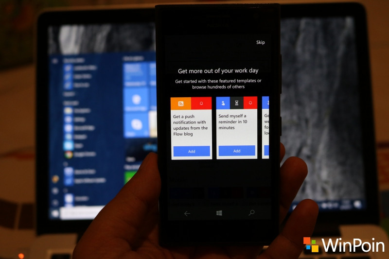 Microsoft Flow Sudah Dirilis untuk Windows 10 Mobile