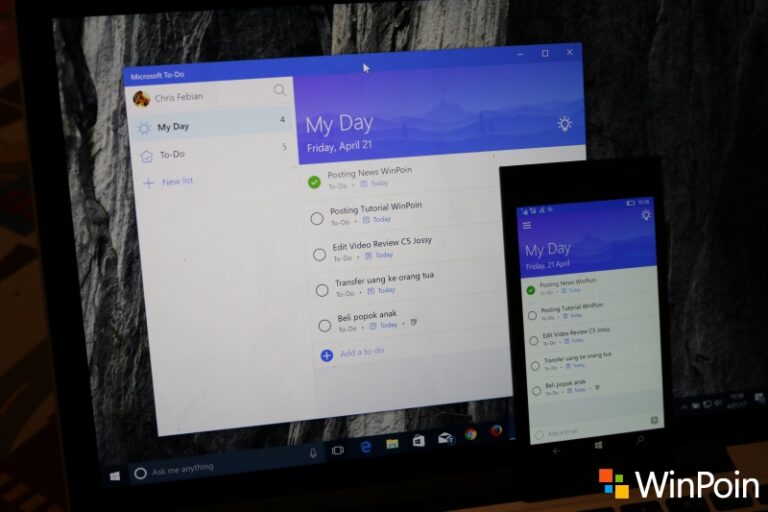 Perkenalkan Microsoft To-Do: Aplikasi To-Do List Baru Pengganti Wunderlist