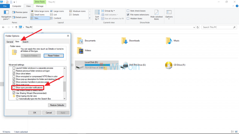 Beginilah Cara Menghilangkan Iklan di File Explorer Windows 10