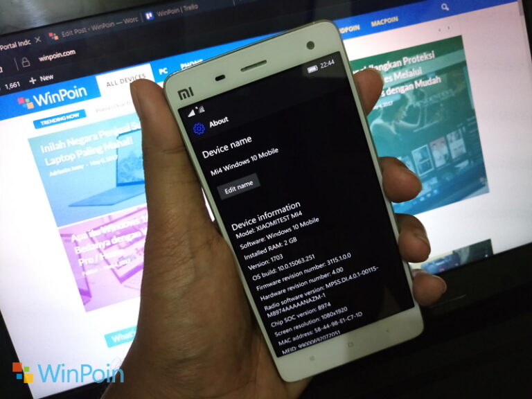 Inikah Akhir dari Xiaomi Mi 4 Windows 10 Mobile?