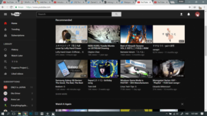 Youtube material dark mode