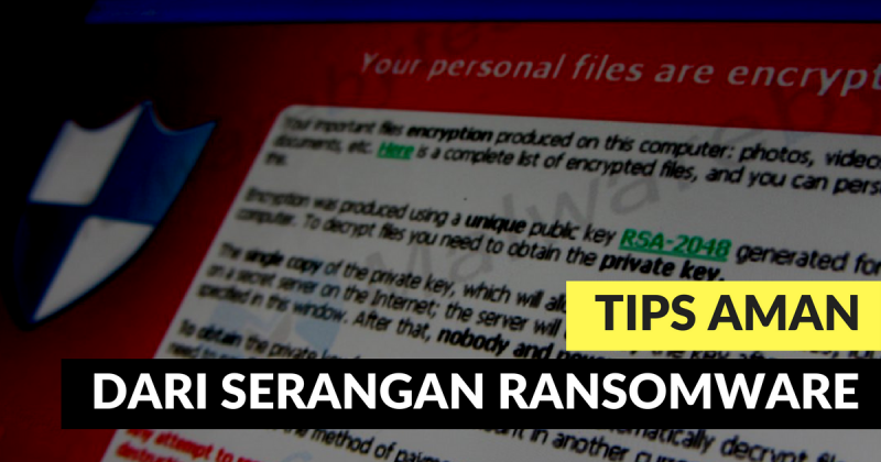 5 Tips Melindungi Komputer dari Ransomware