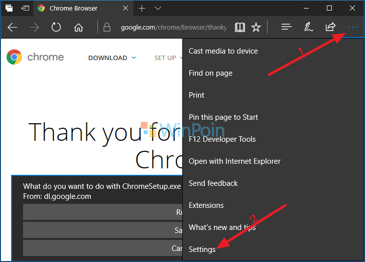 Cara Menonaktifkan Tab Permissions untuk Download di Microsoft Edge