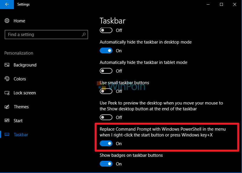 Mengembalikan Command Prompt di Windows 10 Creators Update