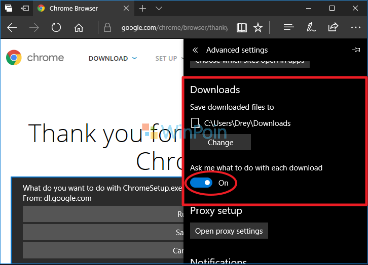 Cara Menonaktifkan Tab Permissions untuk Download di Microsoft Edge