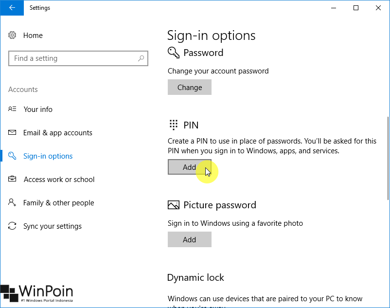 Cara Memasang PIN di Windows 10 (1)