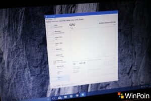 Microsoft Menanamkan GPU Monitor di Task Manager Windows 10