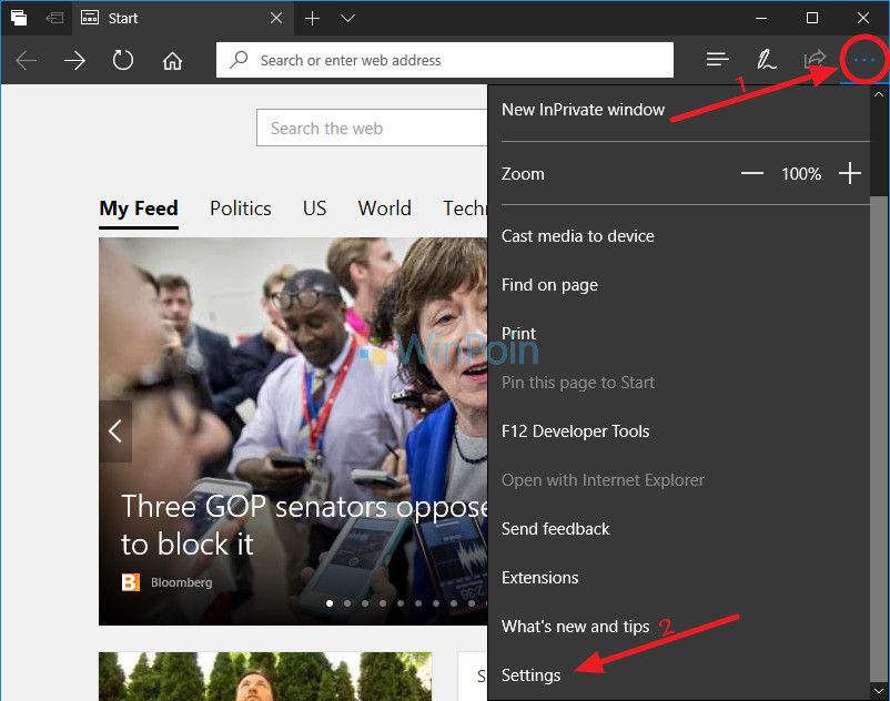 Cara Impor Data dari Browser Lain ke Microsoft Edge di Windows 10 Creators Update