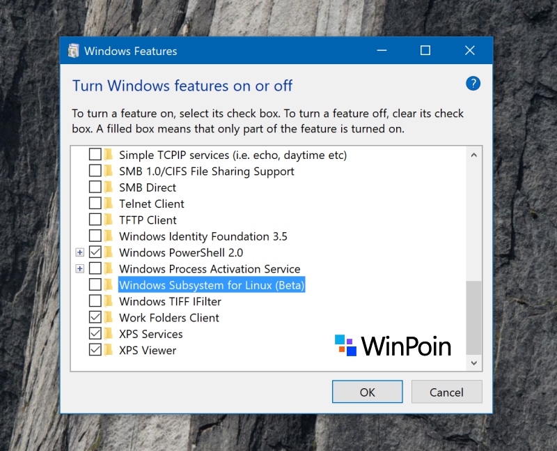 Cara Uninstall Bash Linux di Windows 10