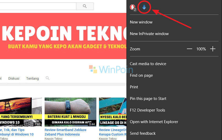 Cara Menggunakan Ekstensi Get Them All di Microsoft Edge