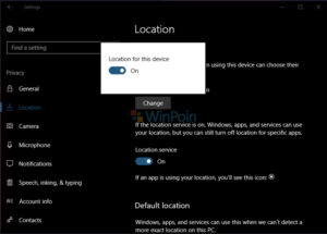 Cara Mengatur Penggunaan Lokasi di Windows 10