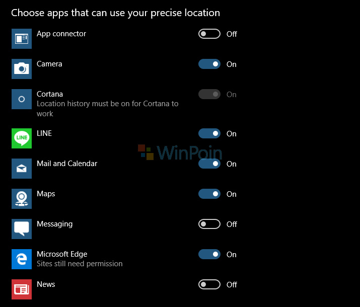Cara Mengatur Penggunaan Lokasi di Windows 10