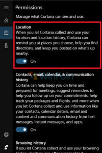 Cara Mengatur Penggunaan Lokasi di Windows 10