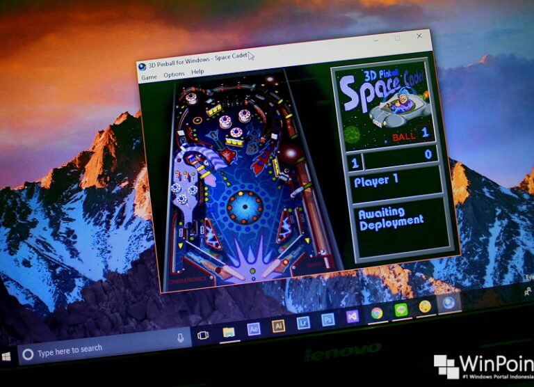 Cara Memainkan Game 3D Pinball Space Cadet di Windows 10 (1)