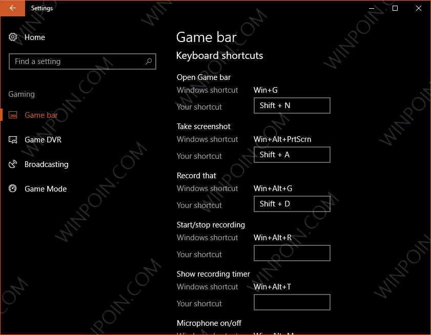 Cara Membuat Shortcut Sendiri pada Game Bar di Windows 10 (3)