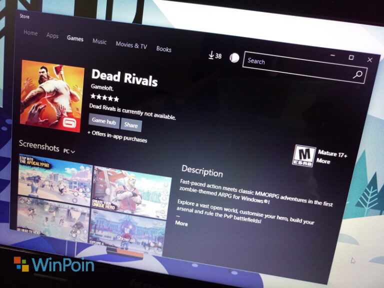 Gameloft Merilis Game Dead Rivals ke Windows Store, Tapi . . .