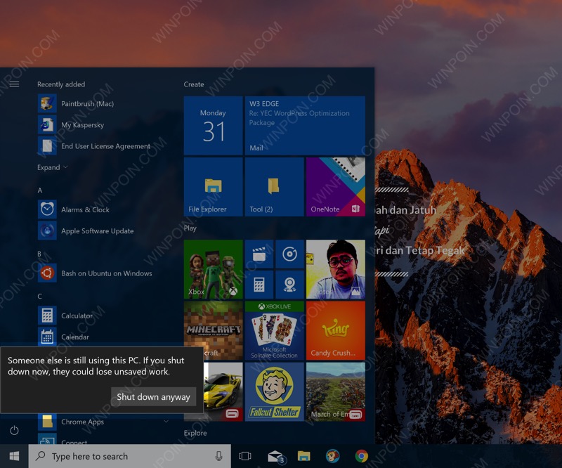 Cara Mematikan Fitur Fast User Switching di Windows