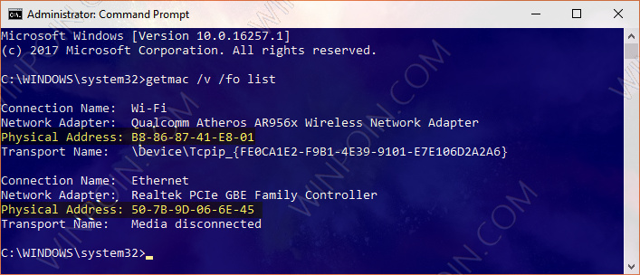 Cara Melihat MAC Address di Windows 10 (1)