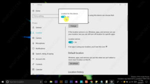 Cara Mematikan Location di Windows 10 (8)