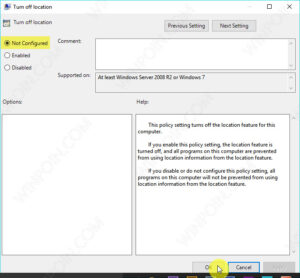 Cara Mematikan Location di Windows 10 (9)