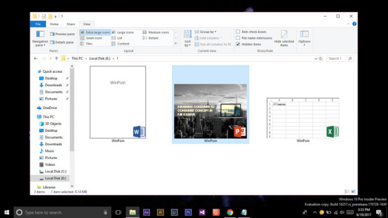 Cara Menampilkan Thumbnail pada File Office Word, Excel dan PowerPoint (5)