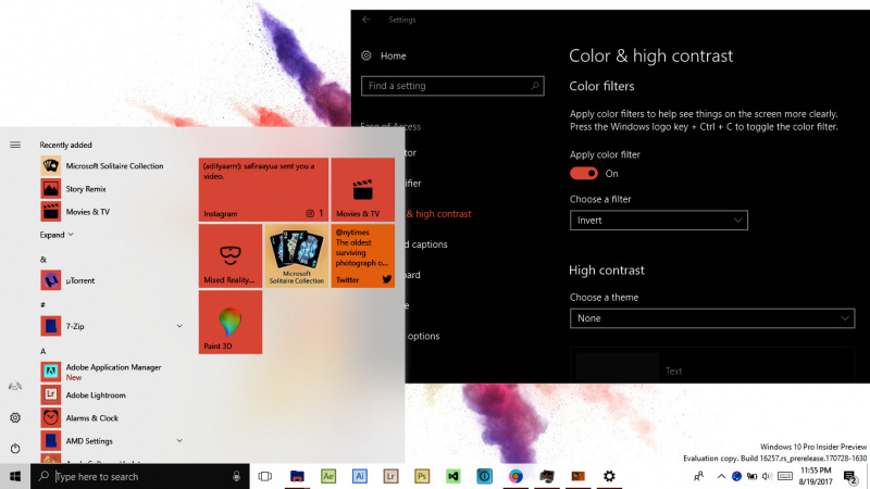 Cara Mengaktifkan Color Filter di Windows  Cara Mengaktifkan Color Filter di Windows 10
