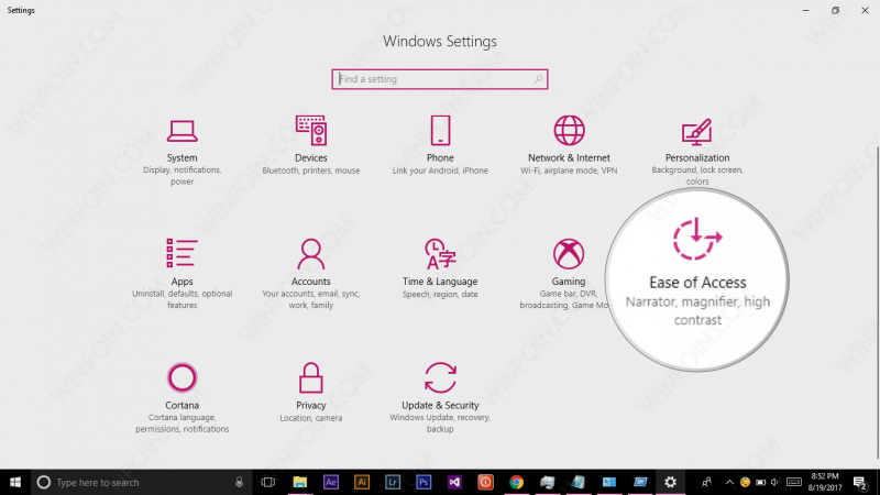 Cara Mengaktifkan Narrator di Windows 10 (2)