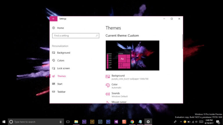 Cara Menginstall Tema di Windows 10 Melalui Store (1)