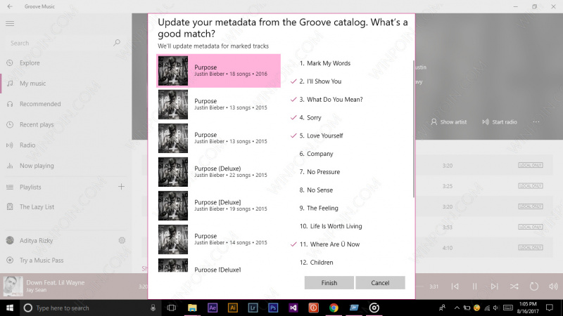 Cara Mengubah Metadata Lagu dengan Groove Music (6)