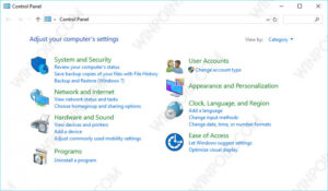 Cara Menyembunyikan Pengaturan Tertentu pada Control Panel (7)