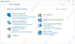 Cara Menyembunyikan Pengaturan Tertentu pada Control Panel (8)
