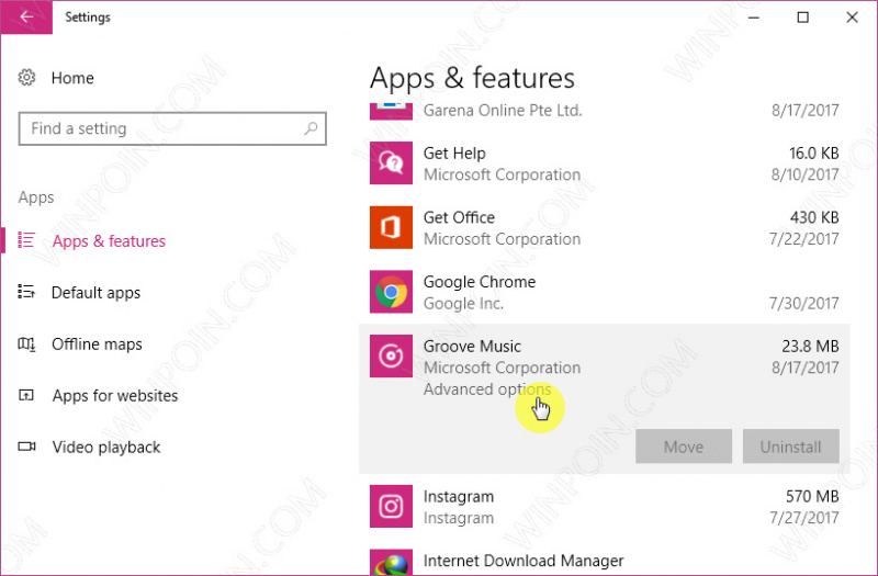 Cara Reset Groove Music di Windows 10 (5)