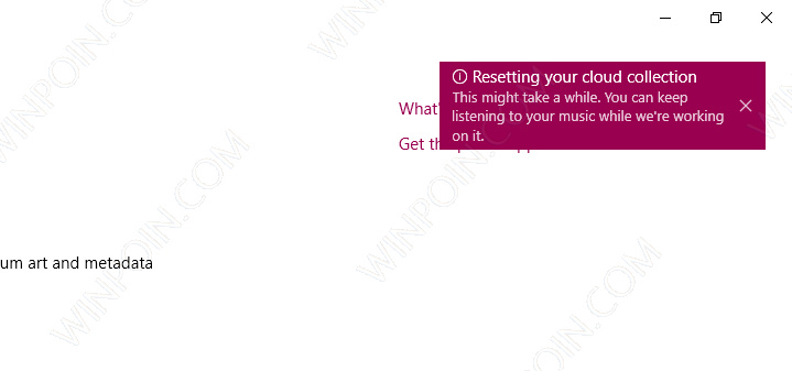 Cara Reset Groove Music di Windows 10 (6)