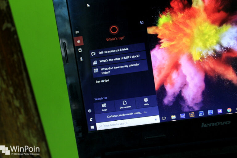 Cara Reset Cortana di Windows 10