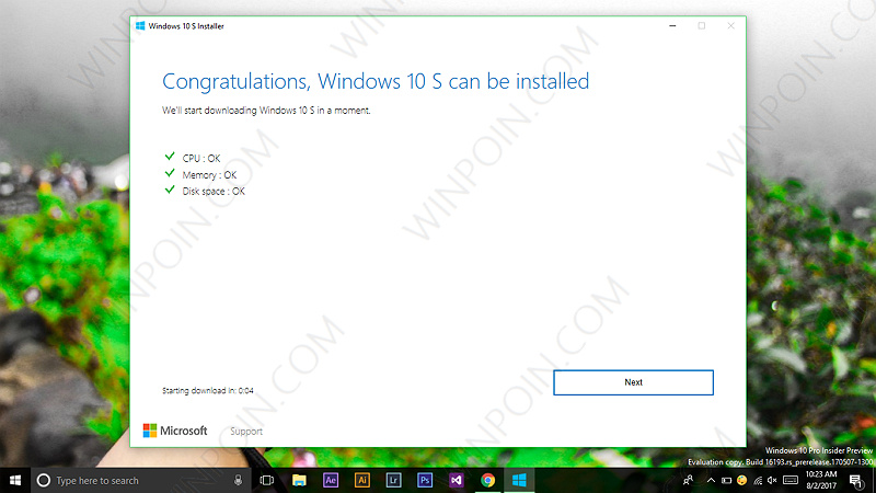 Sekarang Windows 10 S Dapat Di Install Secara Bebas (4)
