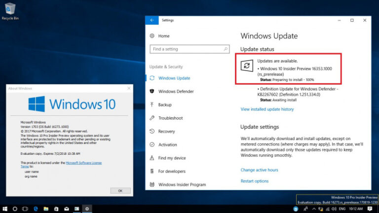 Microsoft Merilis Windows 10 Build 16353 ke Fast Ring PC (Skip Ahead)