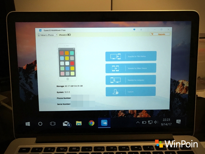 Transfer Data iPhone di Windows dengan EaseUS MobiMover Free 2.0 (Review)