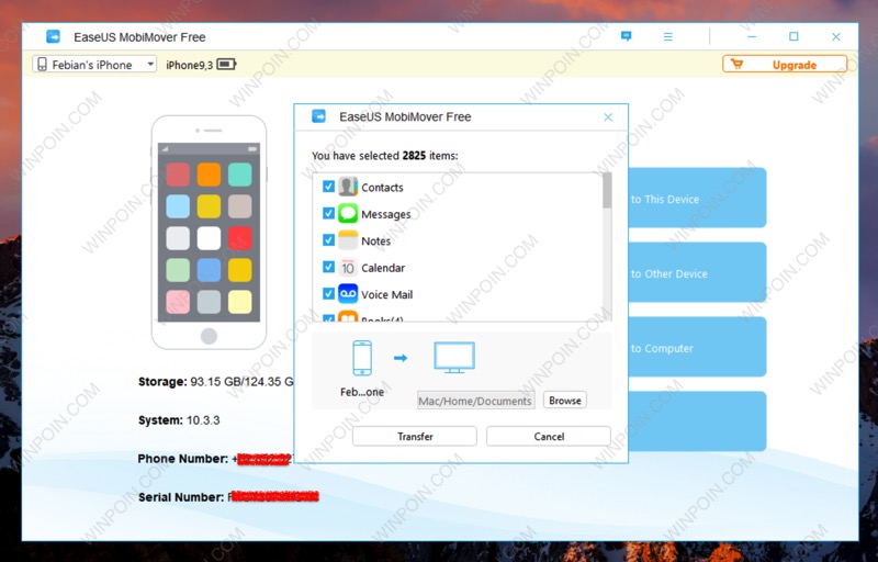 Transfer Data iPhone di Windows dengan EaseUS MobiMover Free 2.0 (Review)