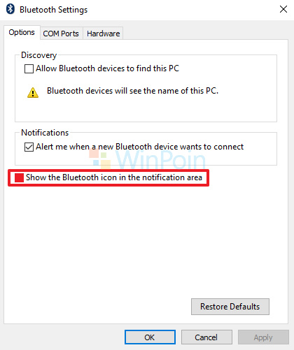 Cara Memunculkan Ikon Bluetooth yang Hilang di Windows 10