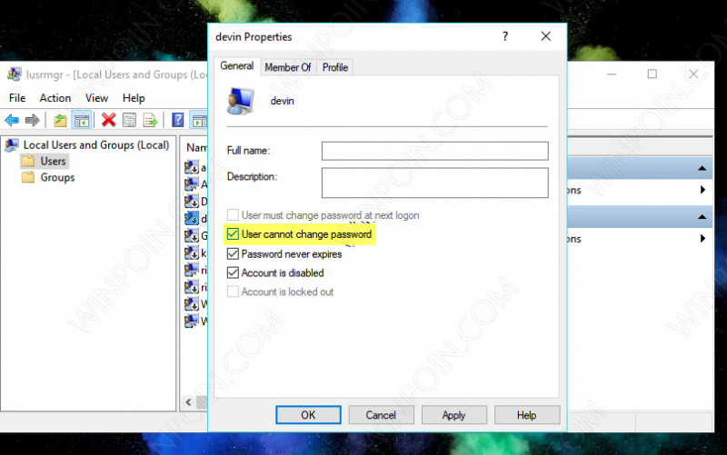 Cara Mencegah User Mengganti Password di Windows 10 (6)