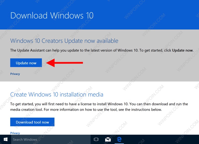 Cara Install Windows 10 Fall Creators Update (Final) Melalui Update Assistant