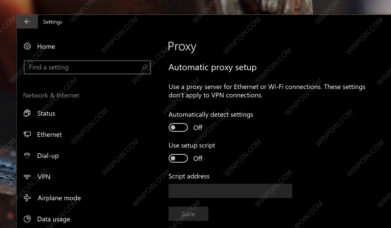 Cara Setting Proxy Server di Windows