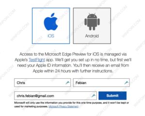 Pengen Download Microsoft Edge Preview untuk iOS dan Android? Ini Caranya
